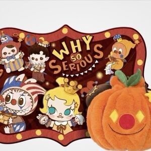 *OFFICIAL* Pop Mart Halloween Pumpkin Blanket NEW